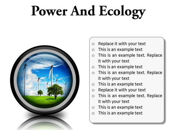 Power And Ecology Nature PowerPoint Presentation Slides Cc