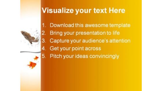 Power Of Unity Animals PowerPoint Themes And PowerPoint Slides 0411