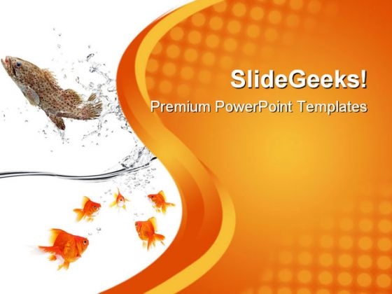 Power Of Unity Animals PowerPoint Themes And PowerPoint Slides 0411