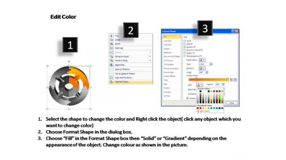 PowerPoint Backgrounds Business Circular Ppt Slide Layout