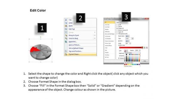 PowerPoint Backgrounds Company Circular Ppt Slide