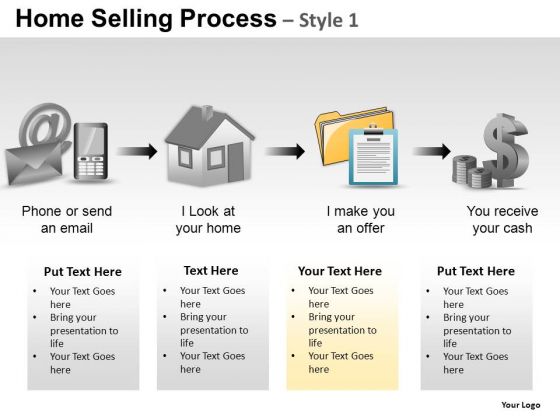 PowerPoint Backgrounds Company Home Selling Ppt Backgrounds