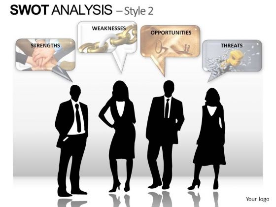 PowerPoint Backgrounds Company Swot Analysis Ppt Designs