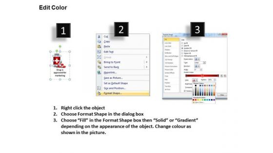 PowerPoint Backgrounds Download Drug Discovery Ppt Process