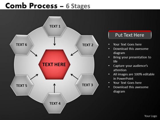PowerPoint Backgrounds Download Hub And Spokes Process Ppt Slides