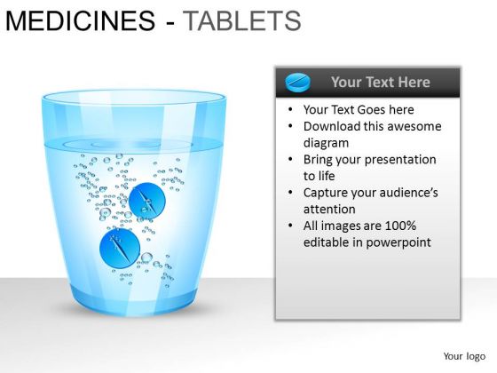 PowerPoint Backgrounds Download Medicine Tablets Ppt Design