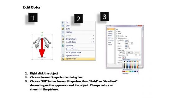 PowerPoint Backgrounds Editable Arrows Ppt Presentation Designs