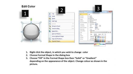 PowerPoint Backgrounds Executive Success Balancing Decision Charts Ppt Slide