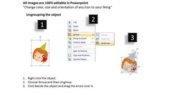 PowerPoint Backgrounds Happy Birthday Kids PowerPoint Templates