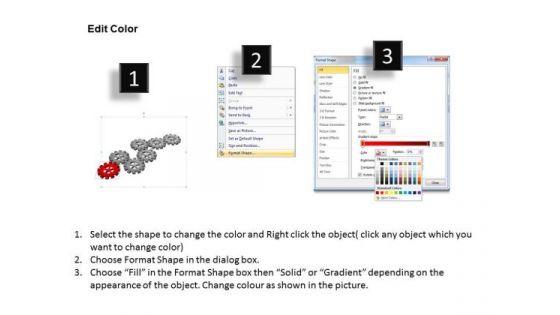 PowerPoint Backgrounds Image Gears Process Ppt Theme