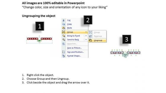 PowerPoint Backgrounds Marketing Weak Broken Chains Ppt Presentation