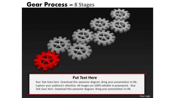 PowerPoint Backgrounds Sales Gears Process Ppt Slides