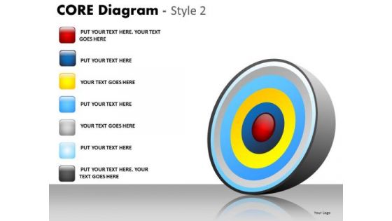 PowerPoint Backgrounds Success Core Diagram Ppt Presentation