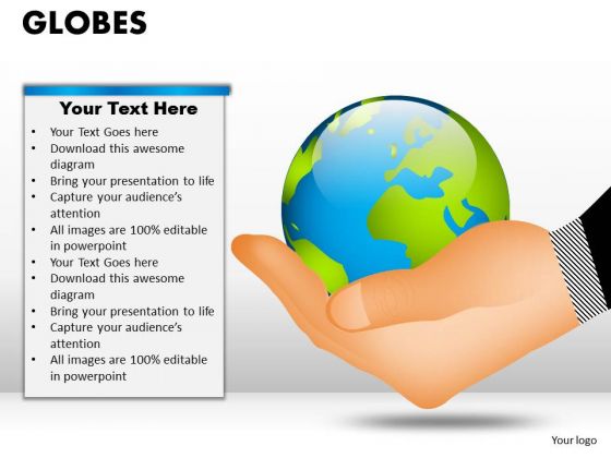 PowerPoint Backgrounds Success Globes Ppt Backgrounds
