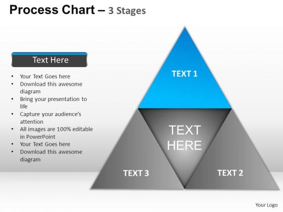PowerPoint Backgrounds Teamwork Process Chart Ppt Template