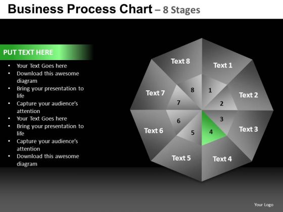 PowerPoint Backgrounds Teamwork Quadrant Diagram Ppt Presentation