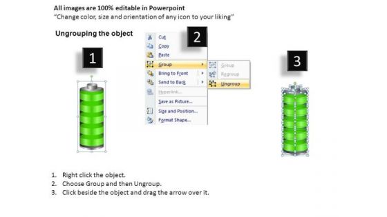 PowerPoint Batteries Business PowerPoint Templates Ppt Slides