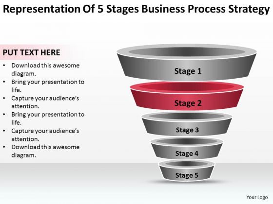 PowerPoint Business Process Strategy Templates Backgrounds For Slide