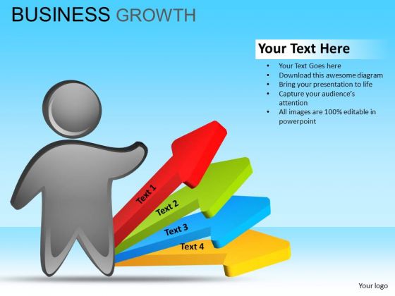 PowerPoint Business Success Business Growth Ppt Slides