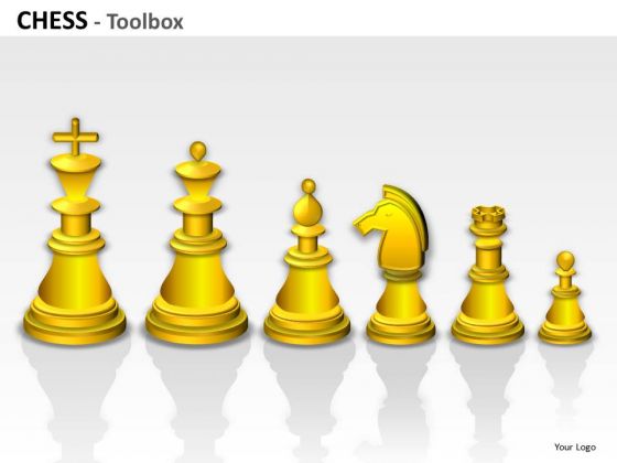 PowerPoint Clipart Graphics And Slides Showing Chess Pieces