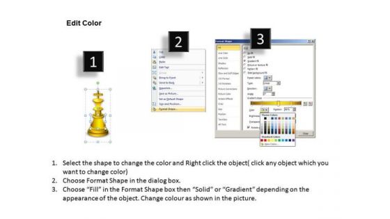 PowerPoint Clipart Graphics And Slides Showing Chess Pieces