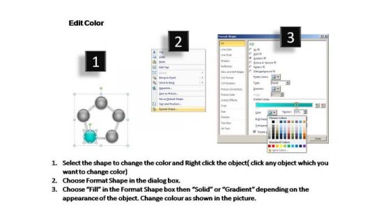 PowerPoint Design Chart Cycle Process Ppt Backgrounds