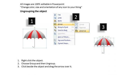PowerPoint Design Download Umbrella Chart Ppt Templates