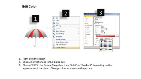 PowerPoint Design Download Umbrella Chart Ppt Templates