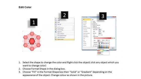 PowerPoint Design Editable Hub And Spokes Process Ppt Layout