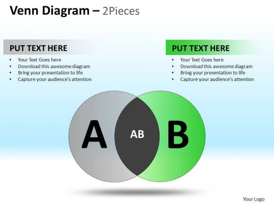 PowerPoint Design Executive Competition Targets Venn Pie Chart Diagram Ppt Theme