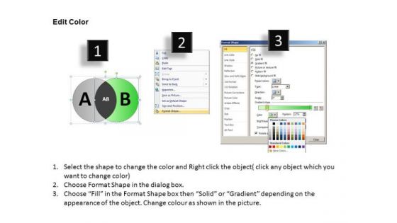 PowerPoint Design Executive Competition Targets Venn Pie Chart Diagram Ppt Theme