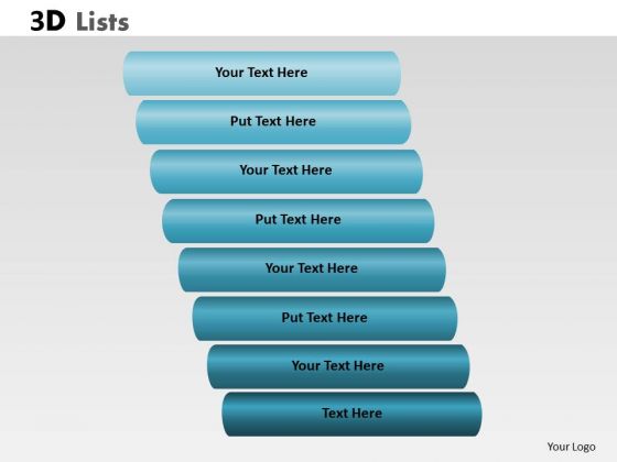 PowerPoint Design Growth Bulleted List Ppt Backgrounds