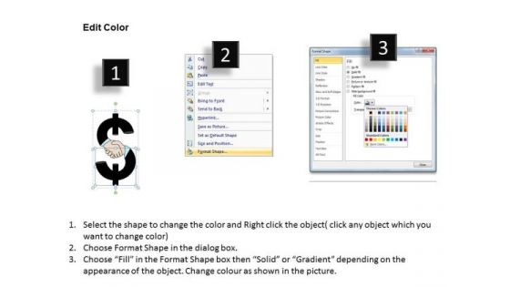 PowerPoint Design Process Certified Handshake Ppt Theme
