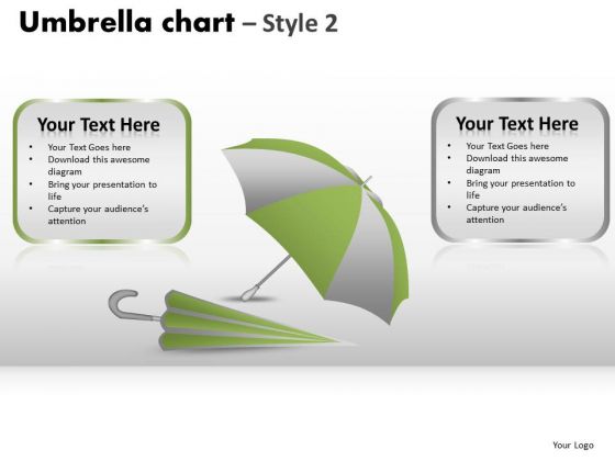 PowerPoint Design Slides Business Umbrella Chart Ppt Slides