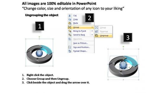 PowerPoint Design Slides Chart Circular Ppt Template