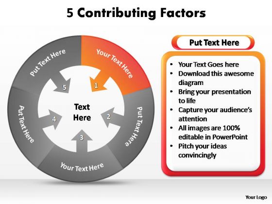 PowerPoint Design Slides Company Contributing Factors Ppt Presentation