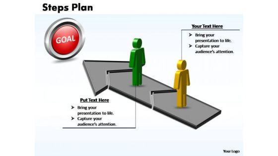 PowerPoint Design Slides Editable Steps Plan 2 Stages Style 2 Ppt Slide Designs