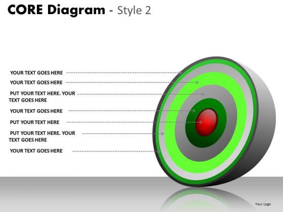 PowerPoint Design Slides Teamwork Core Diagram Ppt Layouts