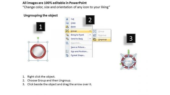 PowerPoint Design Slides Teamwork Three Aspects Ppt Template