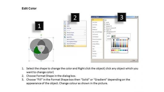 PowerPoint Design Success Venn Diagram Ppt Slides
