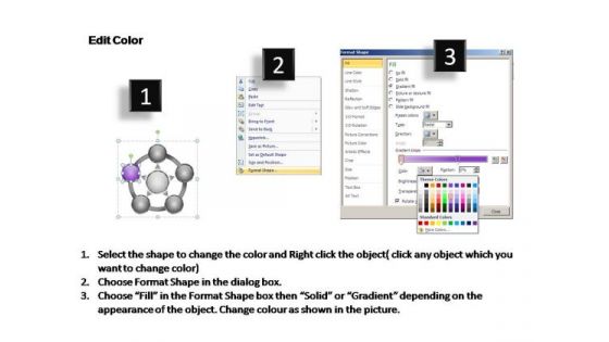 PowerPoint Design Teamwork Five Perception Ppt Themes