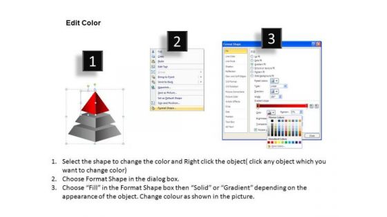 PowerPoint Designs Business Teamwork Pyramid Ppt Templates