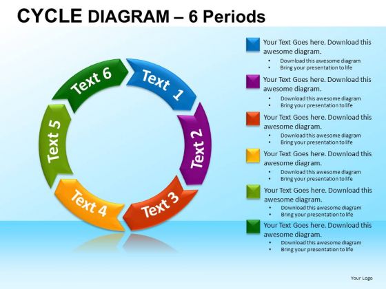 PowerPoint Designs Corporate Strategy Cycle Diagram Ppt Template