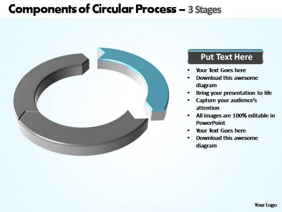 PowerPoint Designs Download Components Of Circular Ppt Slides