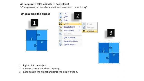 PowerPoint Designs Marketing Puzzle Ppt Templates
