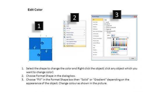 PowerPoint Designs Marketing Puzzle Ppt Templates