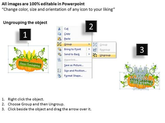 PowerPoint Image Happy Thanksgiving Ppt Theme