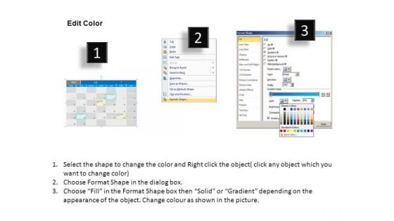PowerPoint July 2012 Calendar Ppt Slide