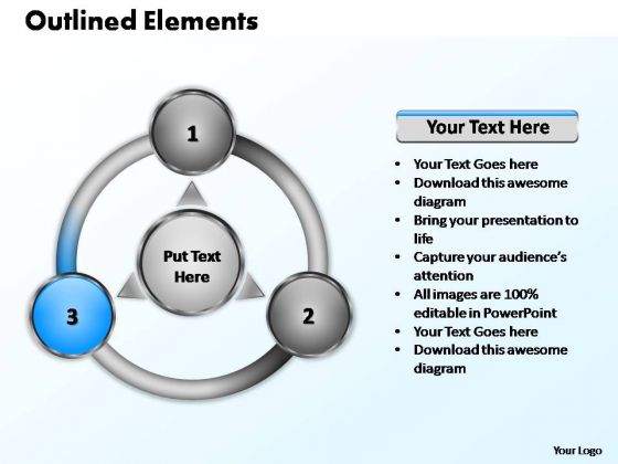 PowerPoint Layout Global Outlined Elements Ppt Slide Designs