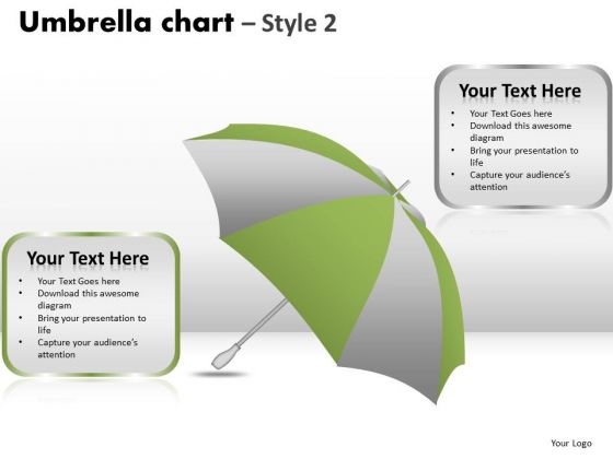 PowerPoint Layout Graphic Umbrella Chart Ppt Layouts